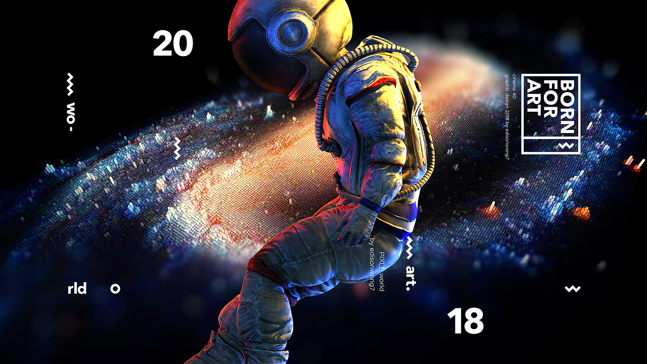 E=mc^2 | Pixel world