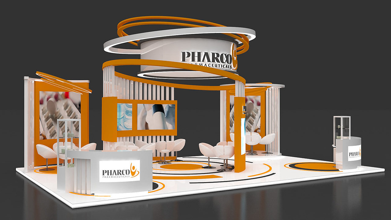 展会、展厅 cad施工图 展示柜 美陈 活动3d商场