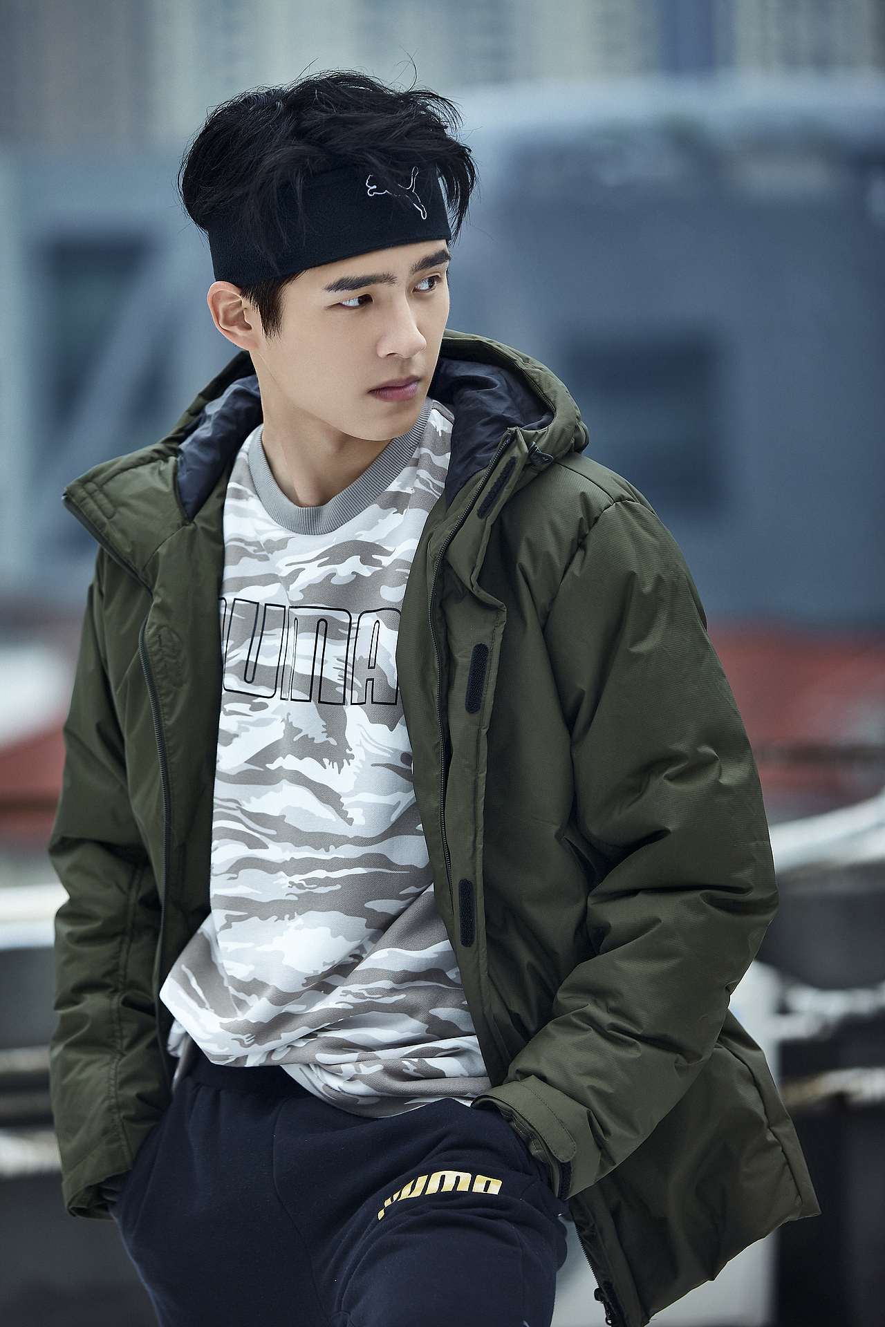 摄影作品puma彪马bts刘昊然