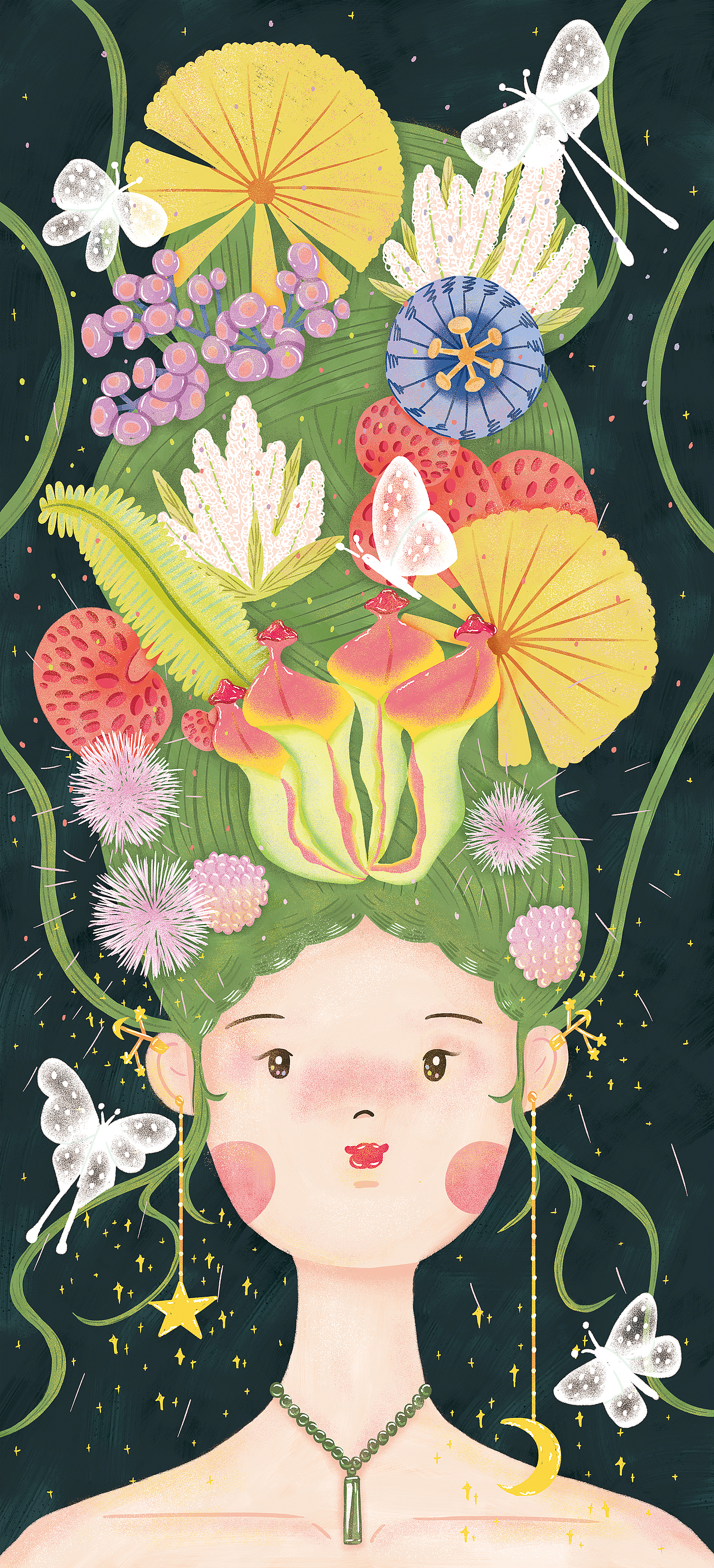 《树精灵》X 首尔大学医院“小确幸”展（图ZMjYxMTUxODAw） - 艺术插画 - 站酷设计师BBBeing原创素材 - 站酷ZCOOL