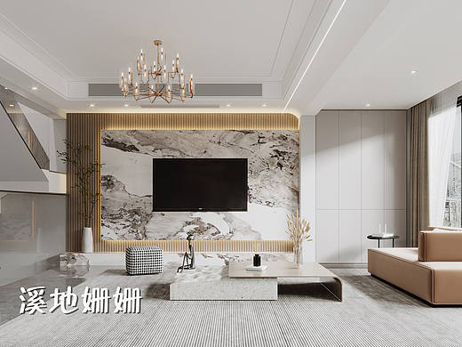 现代复式客餐厅，精致而低调的奢华 