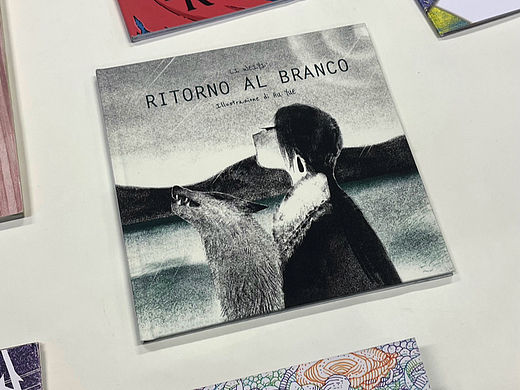 研究生时的意大利语绘本创作《ritorno al branco》