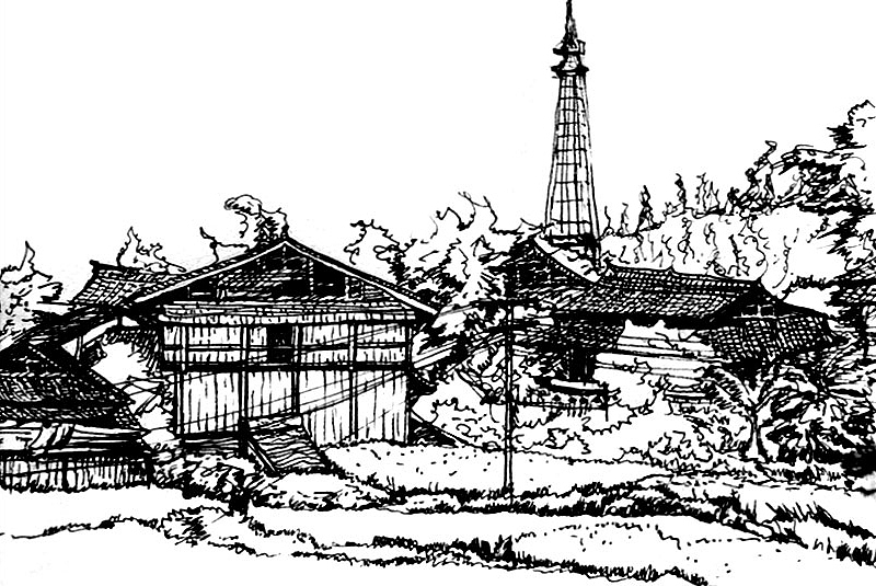 建筑速写|空间|建筑设计|wt6121_原创作品-站酷zcool