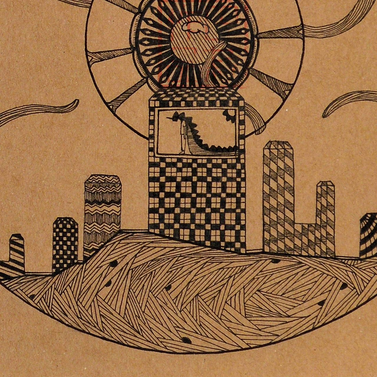 《蔓延》细节二