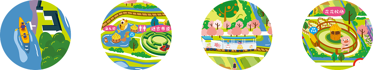 手绘地图（图ZMjUxNDA5NzA0） - 商业插画 - 站酷设计师LIli夕叶原创素材 - 站酷ZCOOL