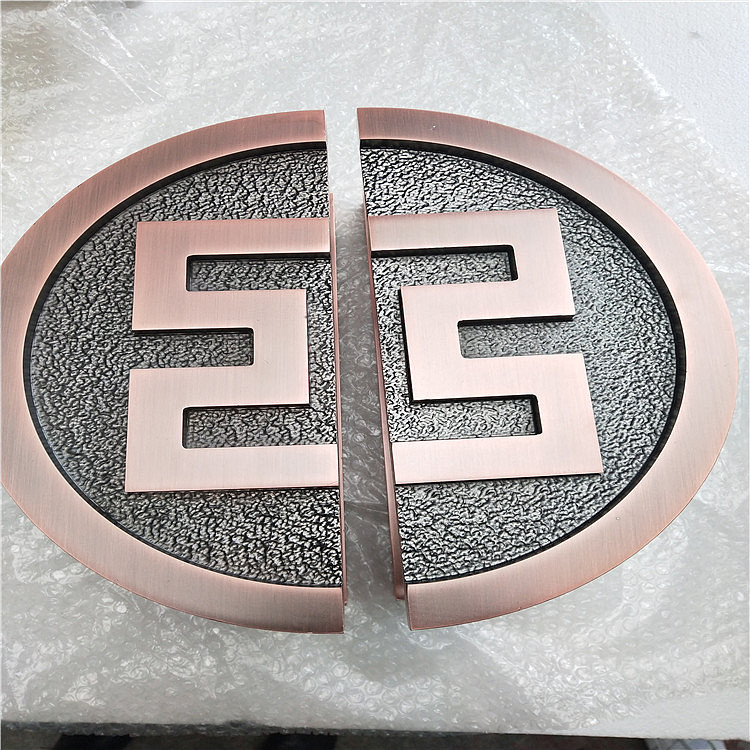 红古铜不锈钢拉手 酒店大门仿古铜不锈钢拉手众钰批发