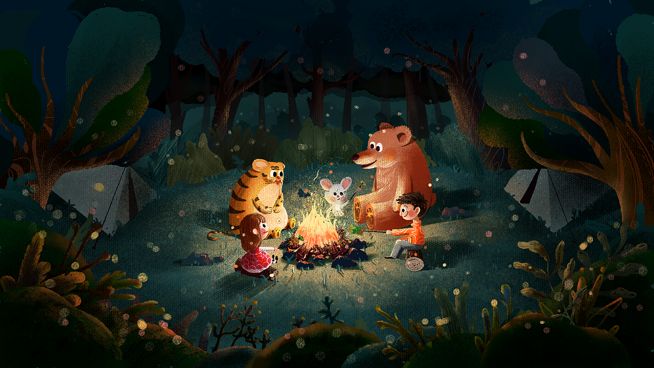 2020年度总结-实习/练习（图ZMjQyNzk2MjUy） - 商业插画 - 站酷设计师有用的bobobo原创素材 - 站酷ZCOOL