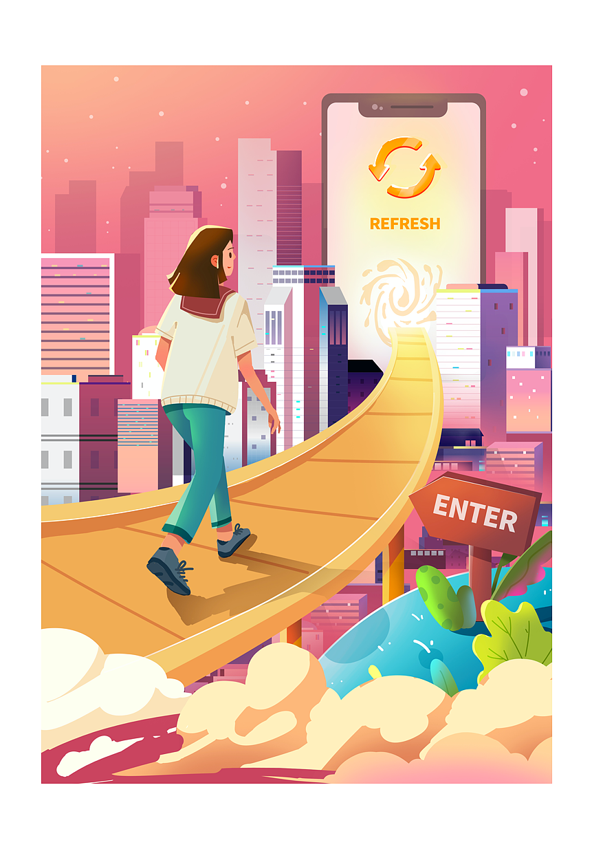 近期商业插画及练习合集