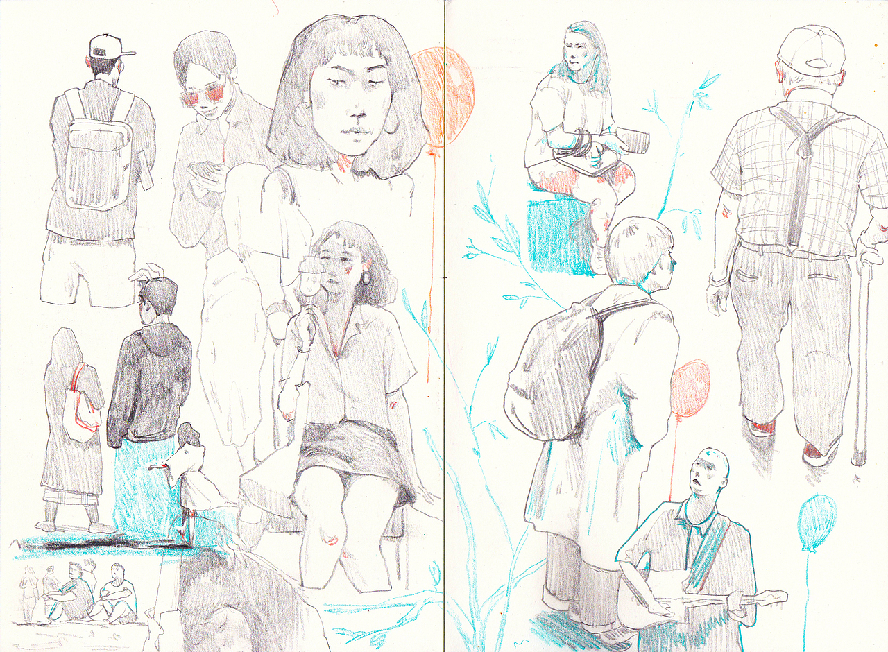 2017年小速写（图ZOTY5MjY5MTI=） - 创作习作 - 站酷设计师西上哲原创素材 - 站酷ZCOOL