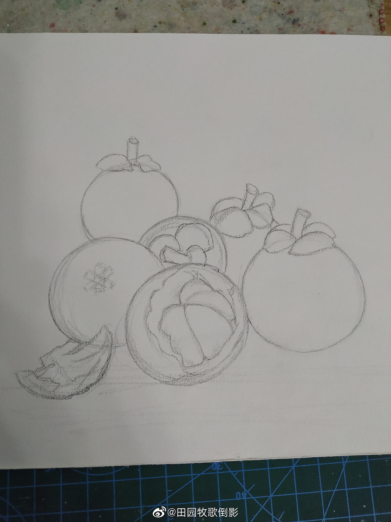 山竹，美味的水果（圖ZMTU4MjQ0NzA4） - 繪畫(huà) - 站酷設(shè)計(jì)師水彩牧歌原創(chuàng)素材 - 站酷ZCOOL