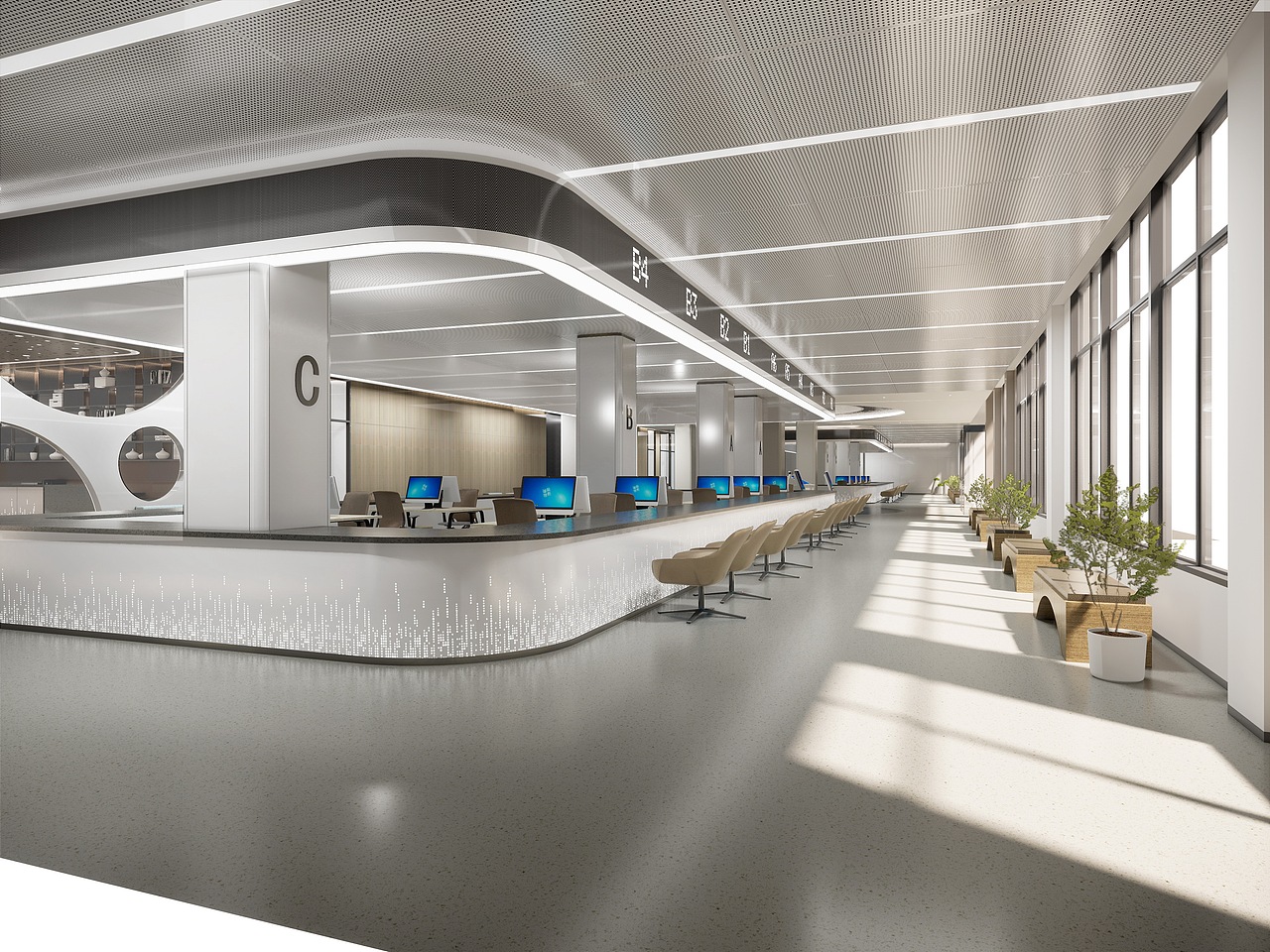 阿湖镇科研楼室内方案设计