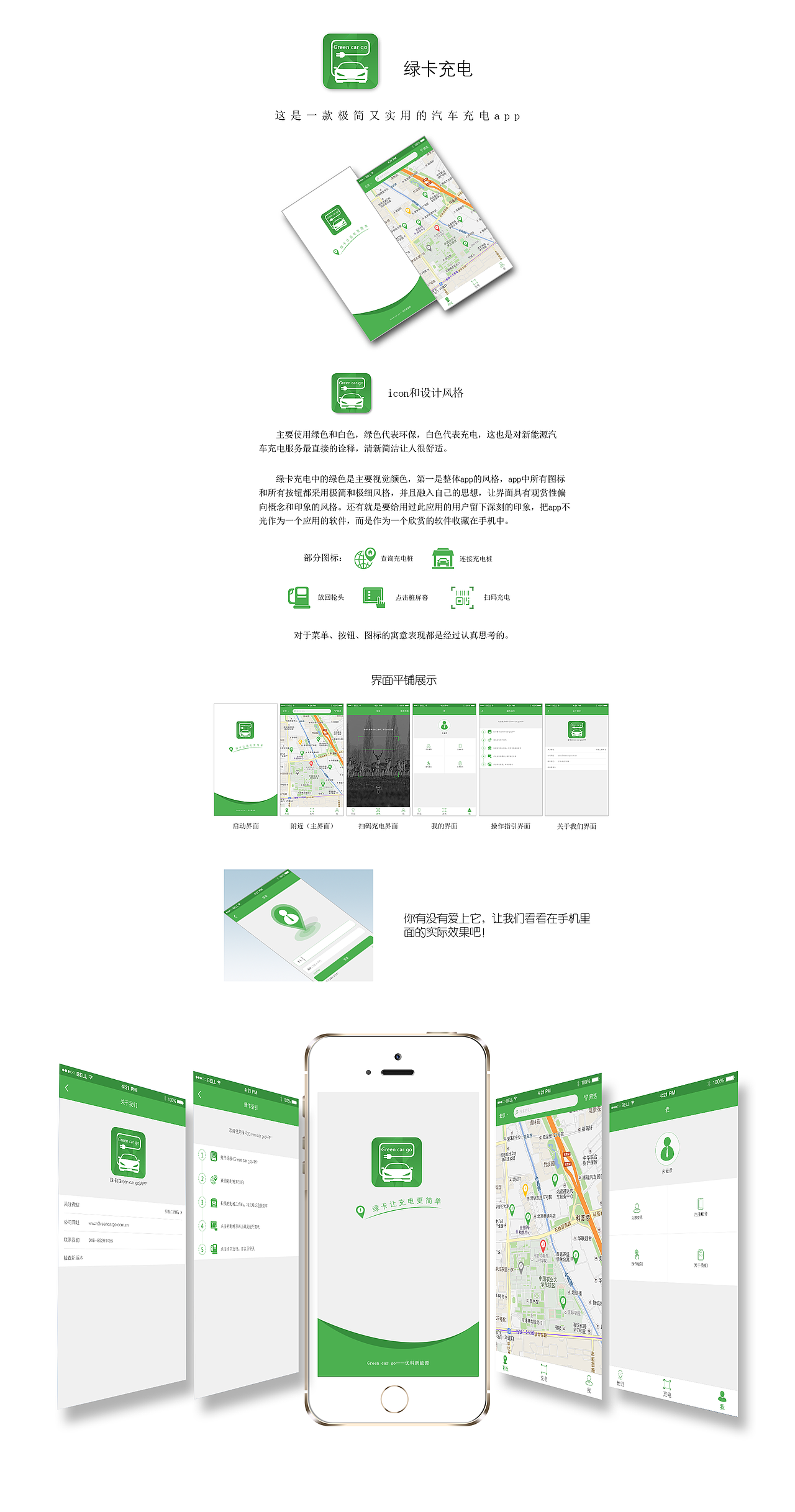綠卡(Green car go)APP（圖ZOTQzMzc4MzI=） - APP界面 - 站酷設(shè)計師七號鹿人原創(chuàng)素材 - 站酷ZCOOL