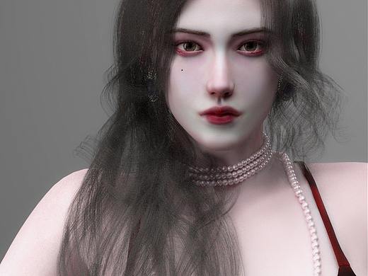 普通美女罢了