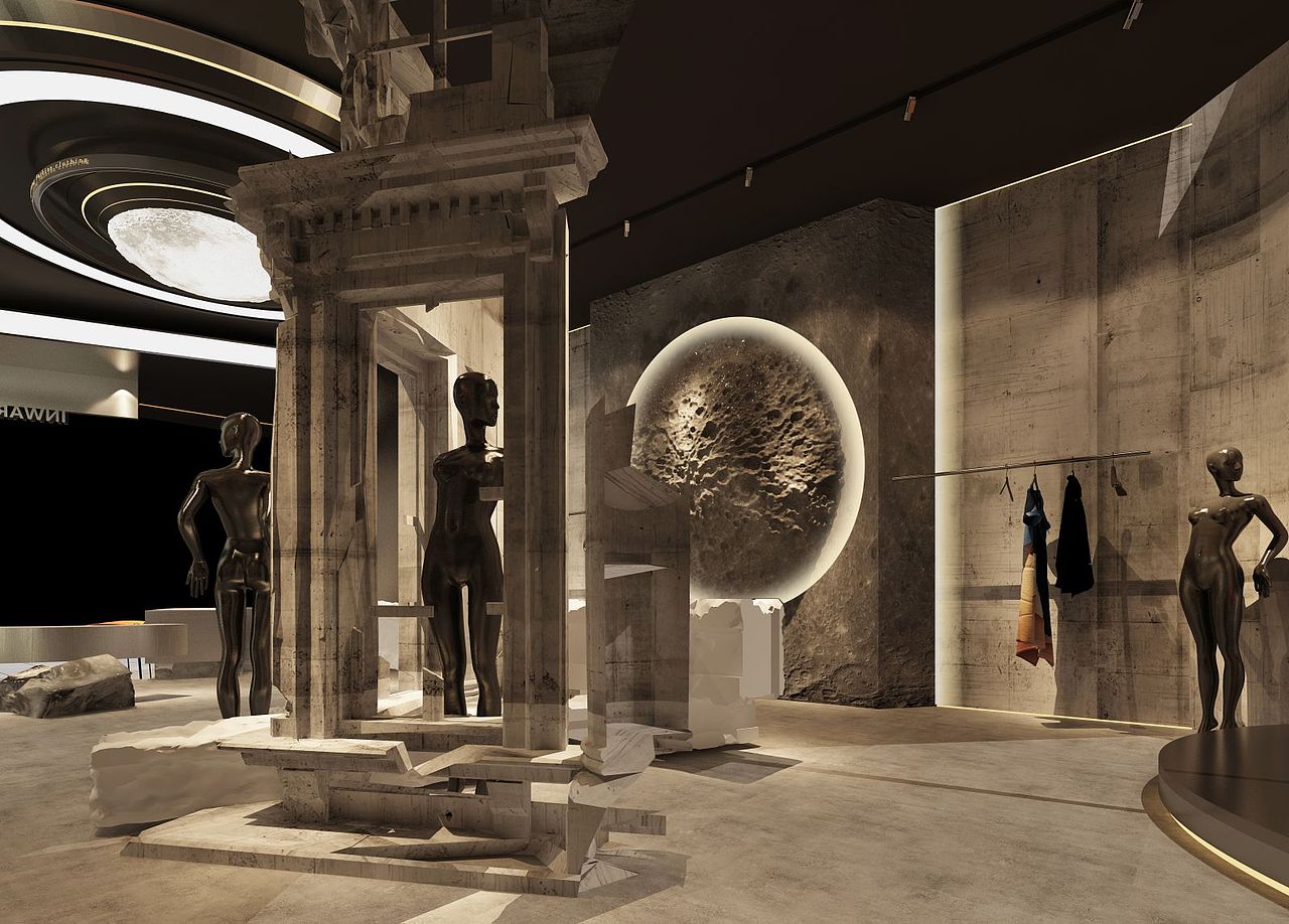 潮玩星空主题 买手店（图ZMzQ3NDAyNzQw） - 商业空间设计 - 站酷设计师宽木设计原创素材 - 站酷ZCOOL