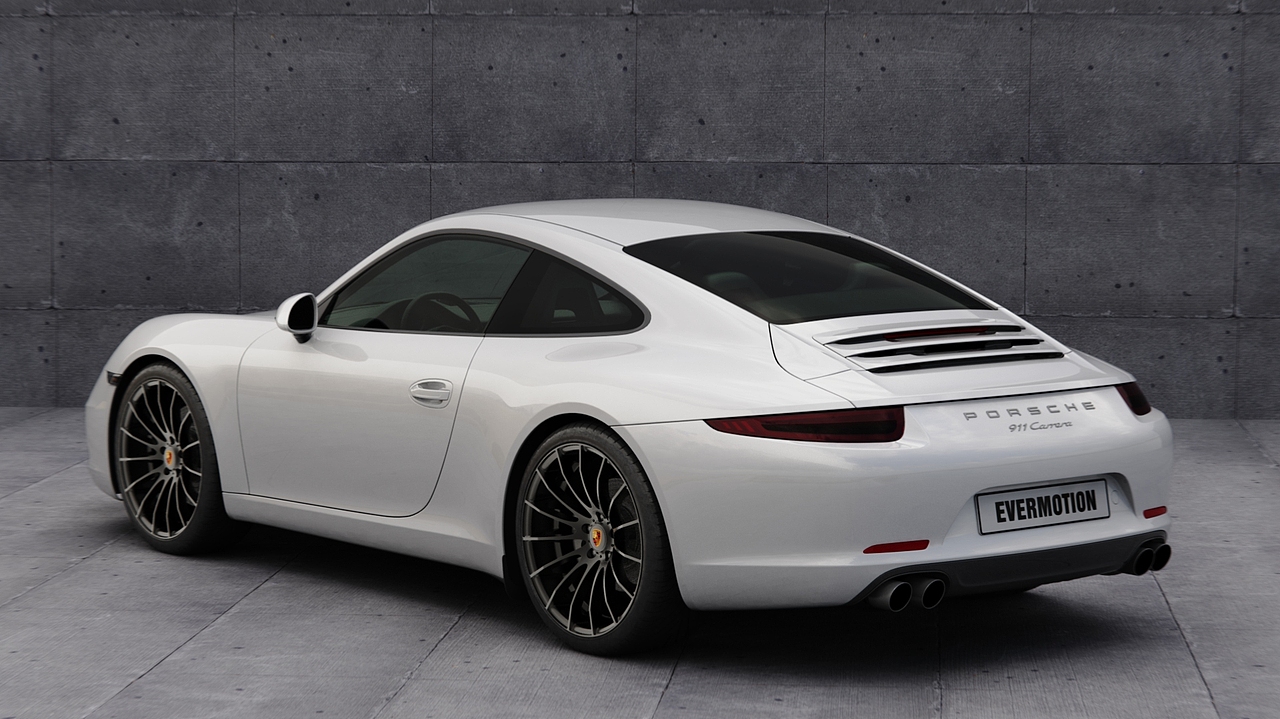 Render by keyshot·保时捷911