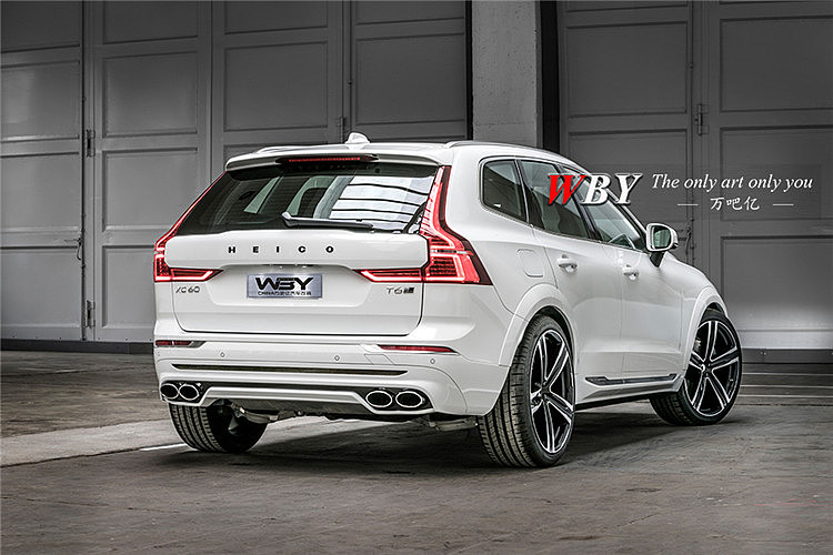 新款沃尔沃xc60改装heico改装包围heico保险杠