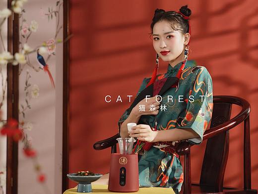 国潮风温酒器项目拍摄