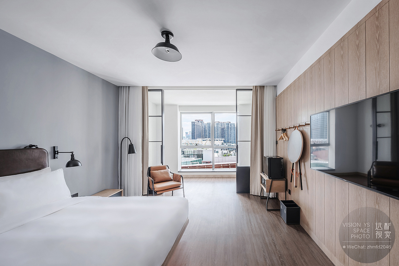 深圳moxy酒店拍摄客房