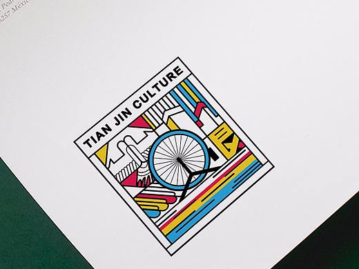 天津文化推广logo设计