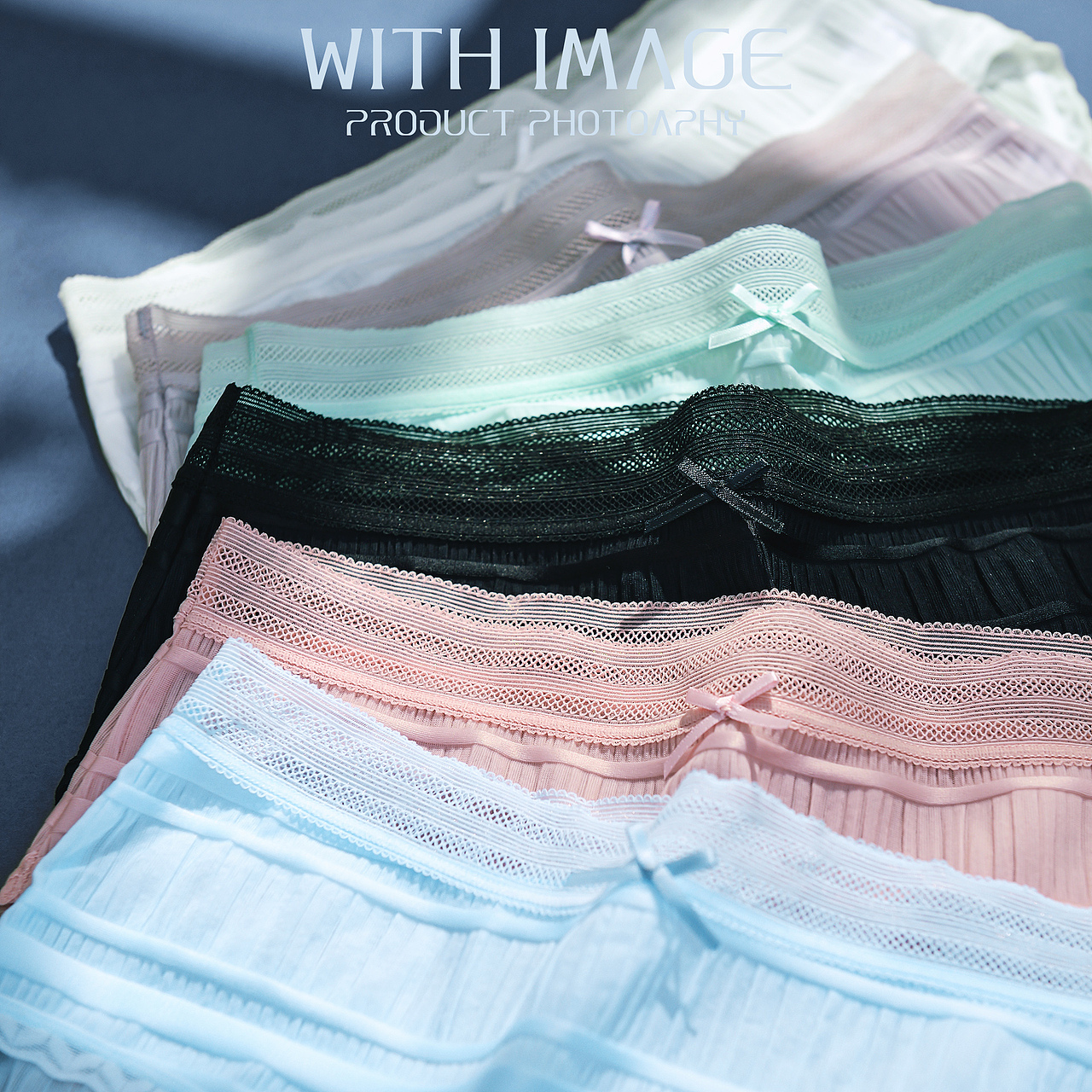简约月光色调内衣平铺摄影（图ZMjE5OTgzNzk2） - 产品摄影 - 站酷设计师WithImage原创素材 - 站酷ZCOOL