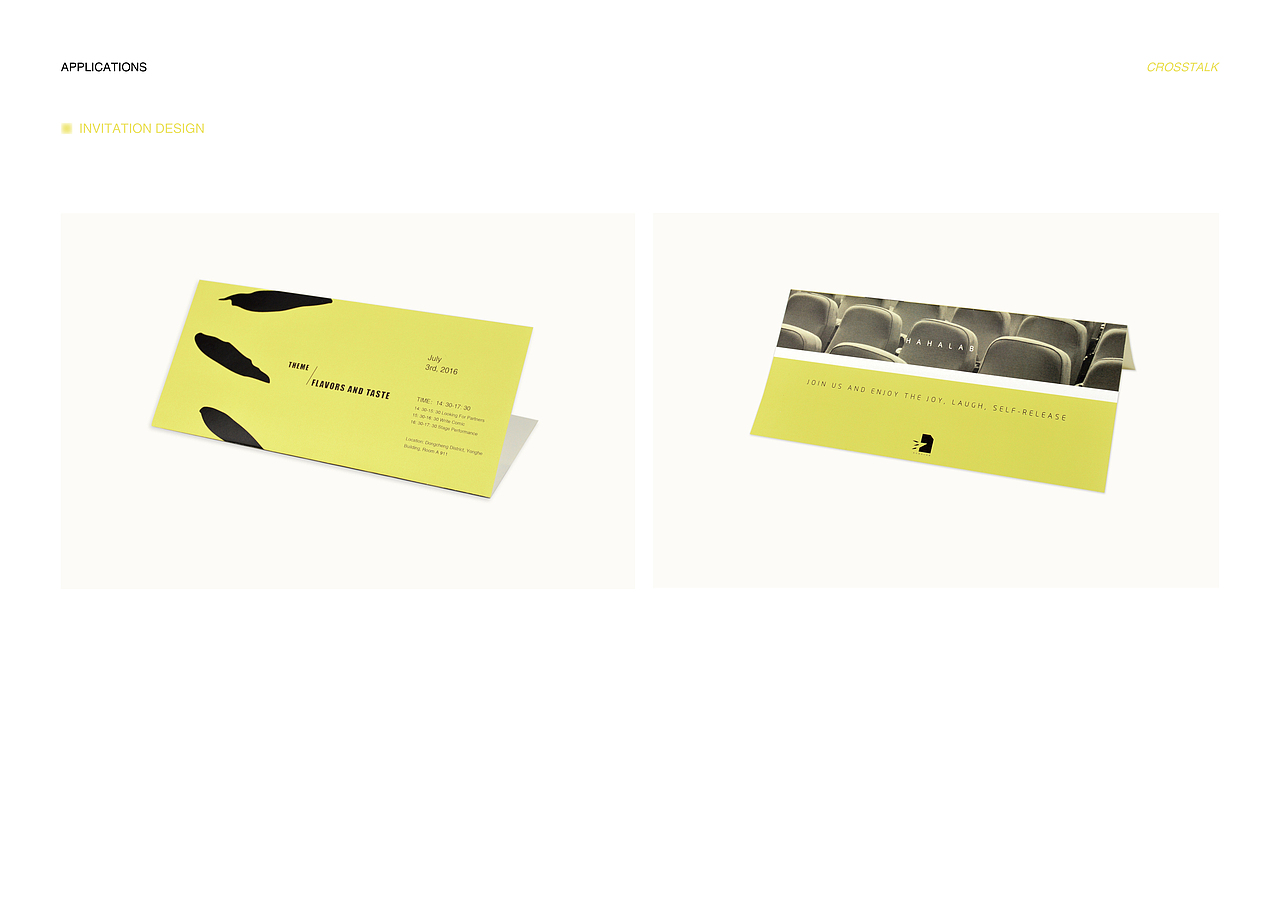 Crosstalk Workshop-品牌形象设计-Portfolio-UAL