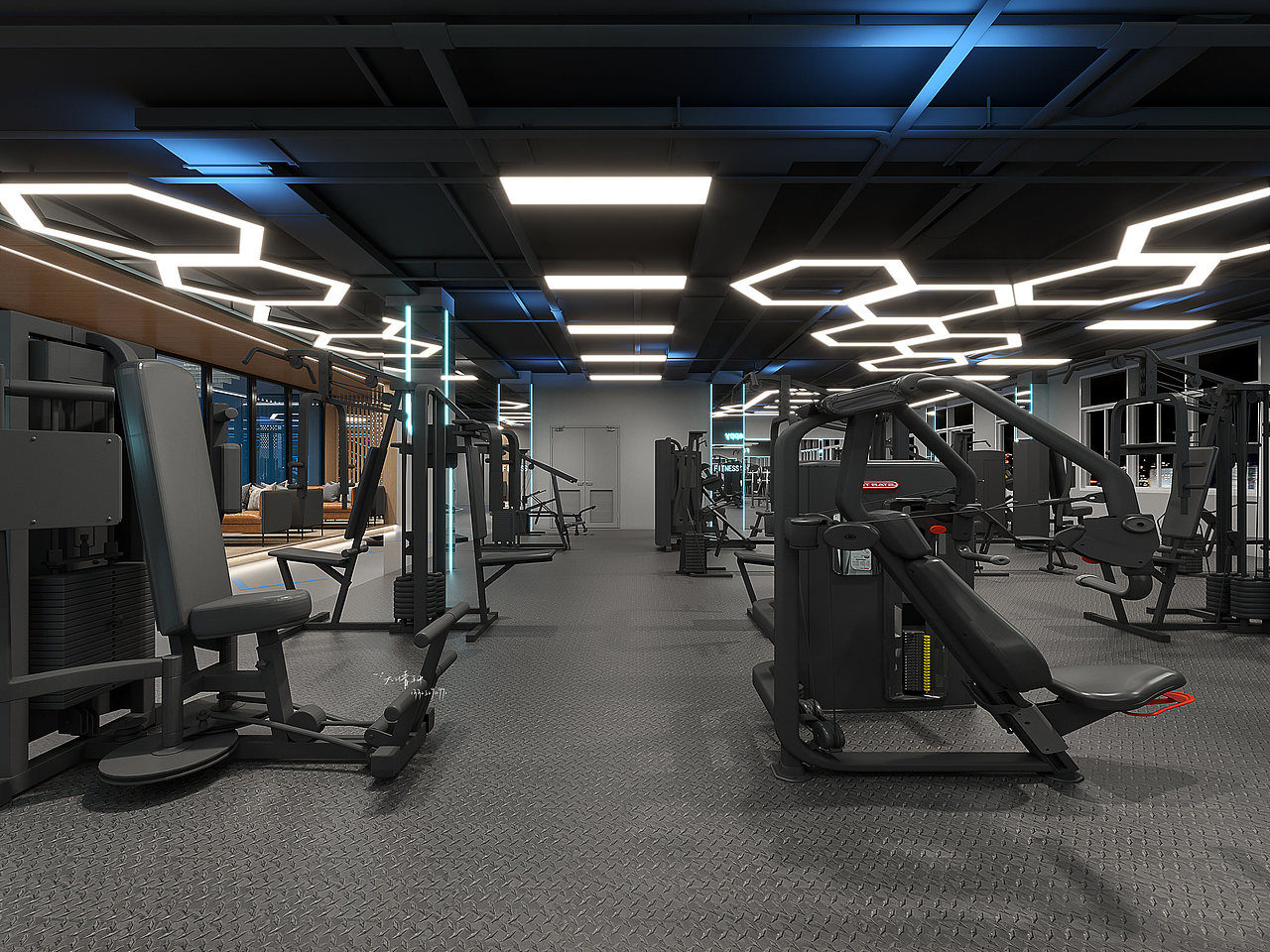 健身房设计案例丨机器不转会生锈,人不活动要得病