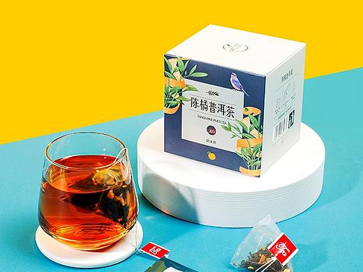 电商静物拍摄/花茶/组合/花草茶/三角包/蜜桃乌龙茶