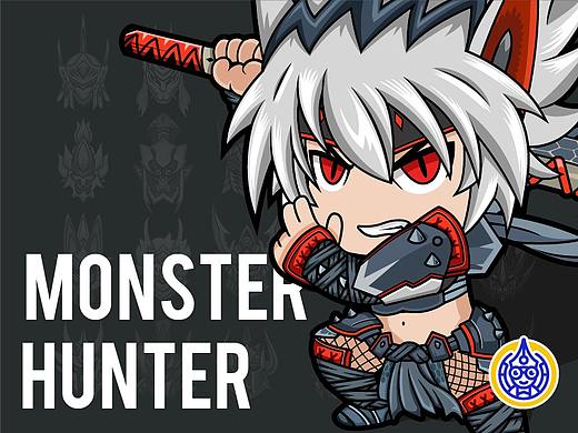 Monster Hunter——怪物猎人头像设计