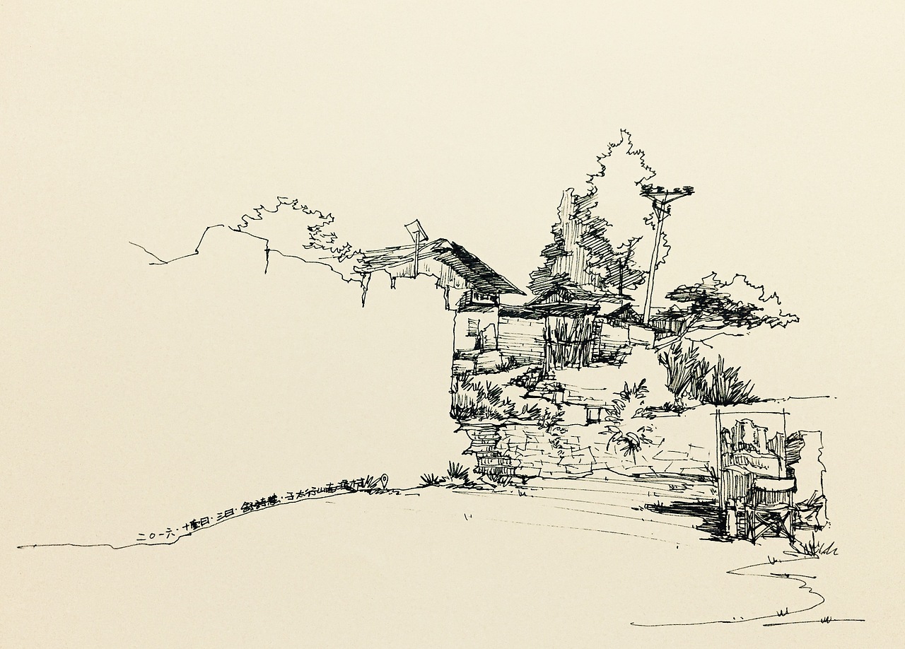 纸间古建太行山