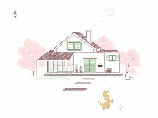 《小屋四季》系列组图