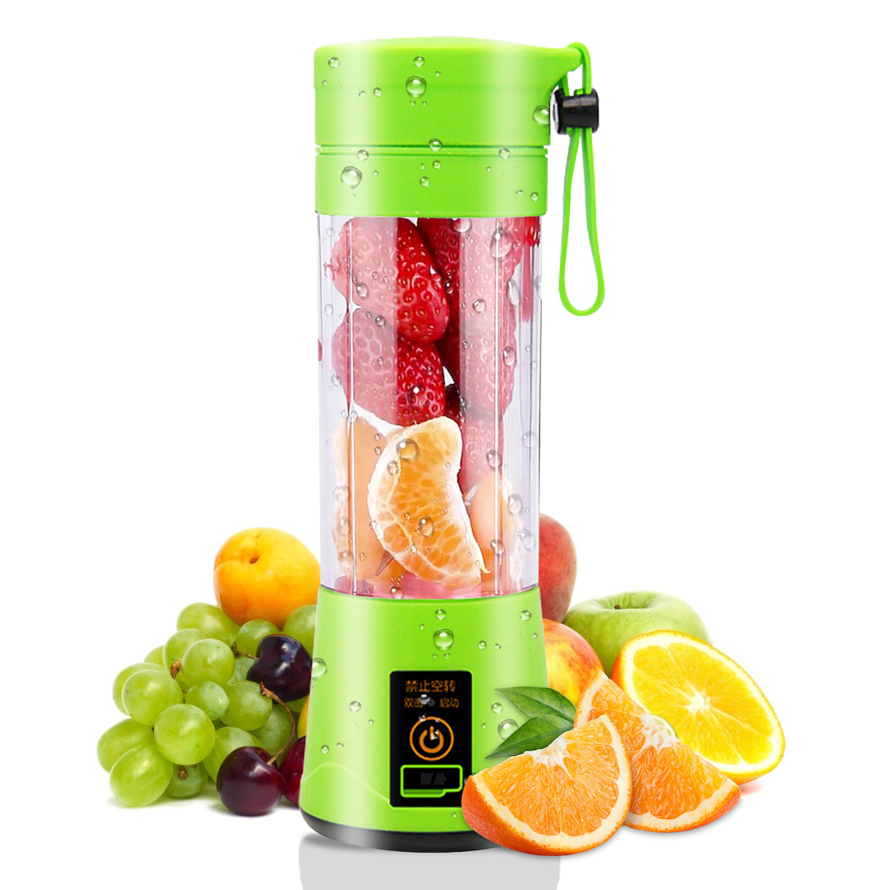 绿色榨汁机拍摄+主图