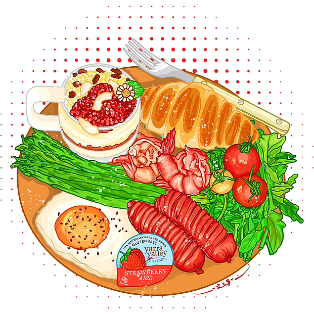 美味（图ZMzY3NTcyMzA0） - 宣传物料 - 站酷设计师文三岁的画原创素材 - 站酷ZCOOL