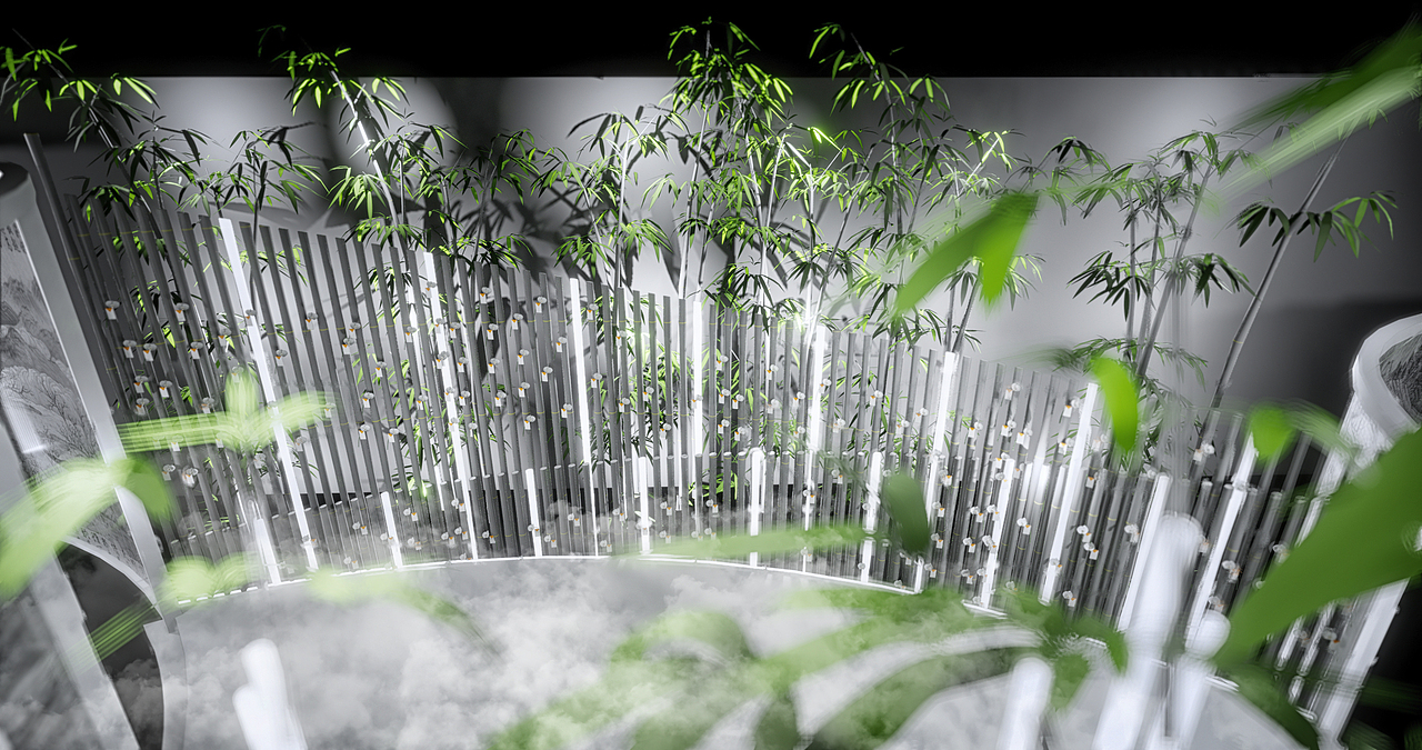 淡雅色系中国风 地产年会（图ZMTY1NjMxNzI4） - 舞台美术 - 站酷设计师王蒜蓉Wotswrong原创素材 - 站酷ZCOOL