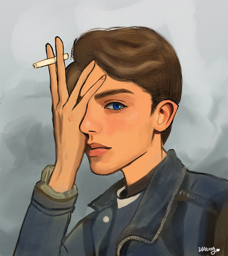 人像練習(xí)19.04.16（圖ZMTU0NTczNDc2） - 創(chuàng)作習(xí)作 - 站酷設(shè)計(jì)師富江歐尼原創(chuàng)素材 - 站酷ZCOOL