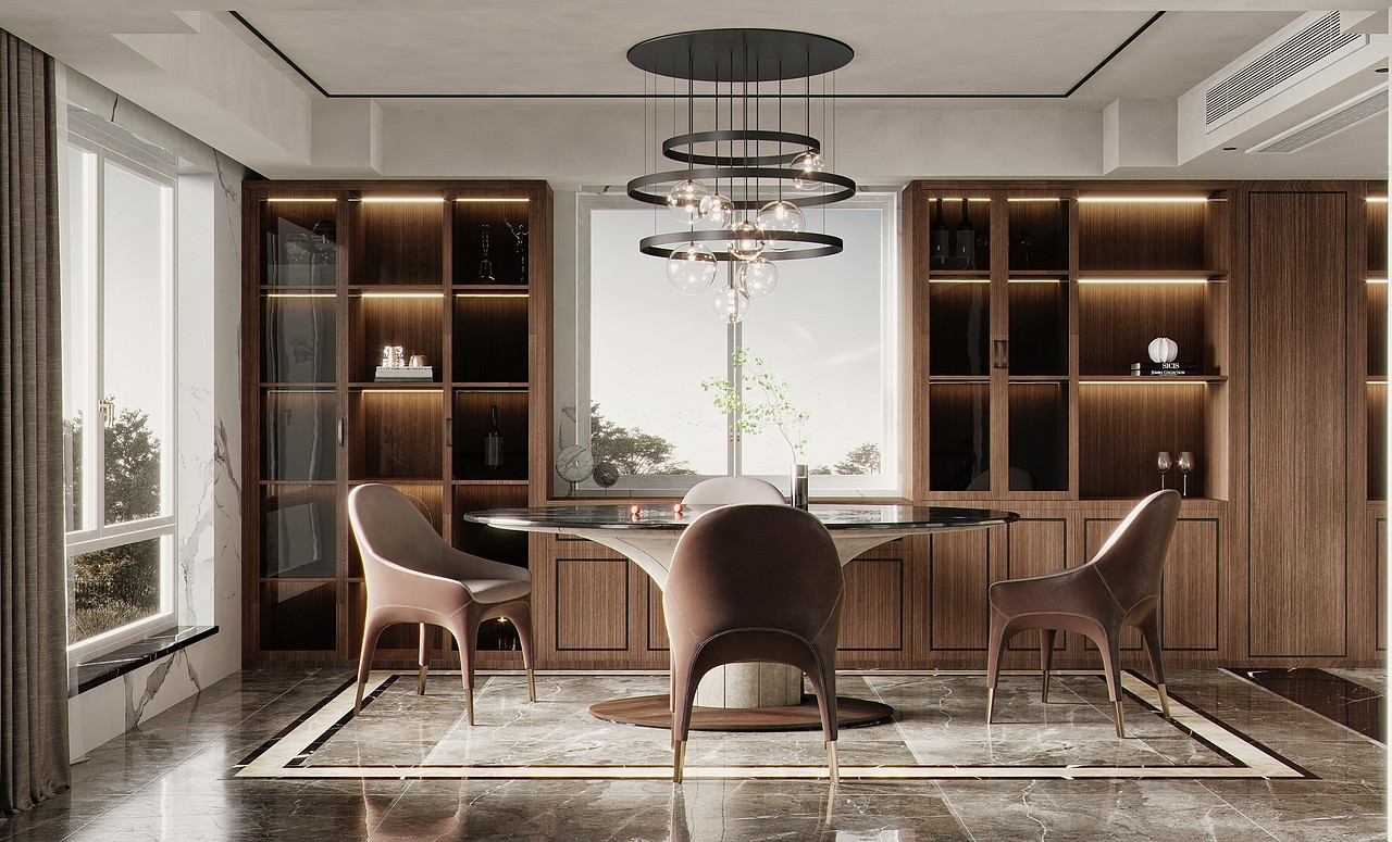 新中式（圖ZMjM2MTM2NzQ4） - 家裝設(shè)計(jì) - 站酷設(shè)計(jì)師委屈哥原創(chuàng)素材 - 站酷ZCOOL