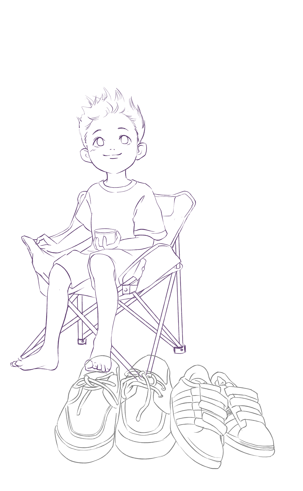 夏天（图ZMjYxMzI4NjI4） - 创作习作 - 站酷设计师lizeelee原创素材 - 站酷ZCOOL