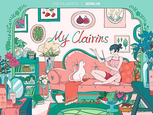 「my CLARINS寻找天然好食肌」--植物少女的日常魔法