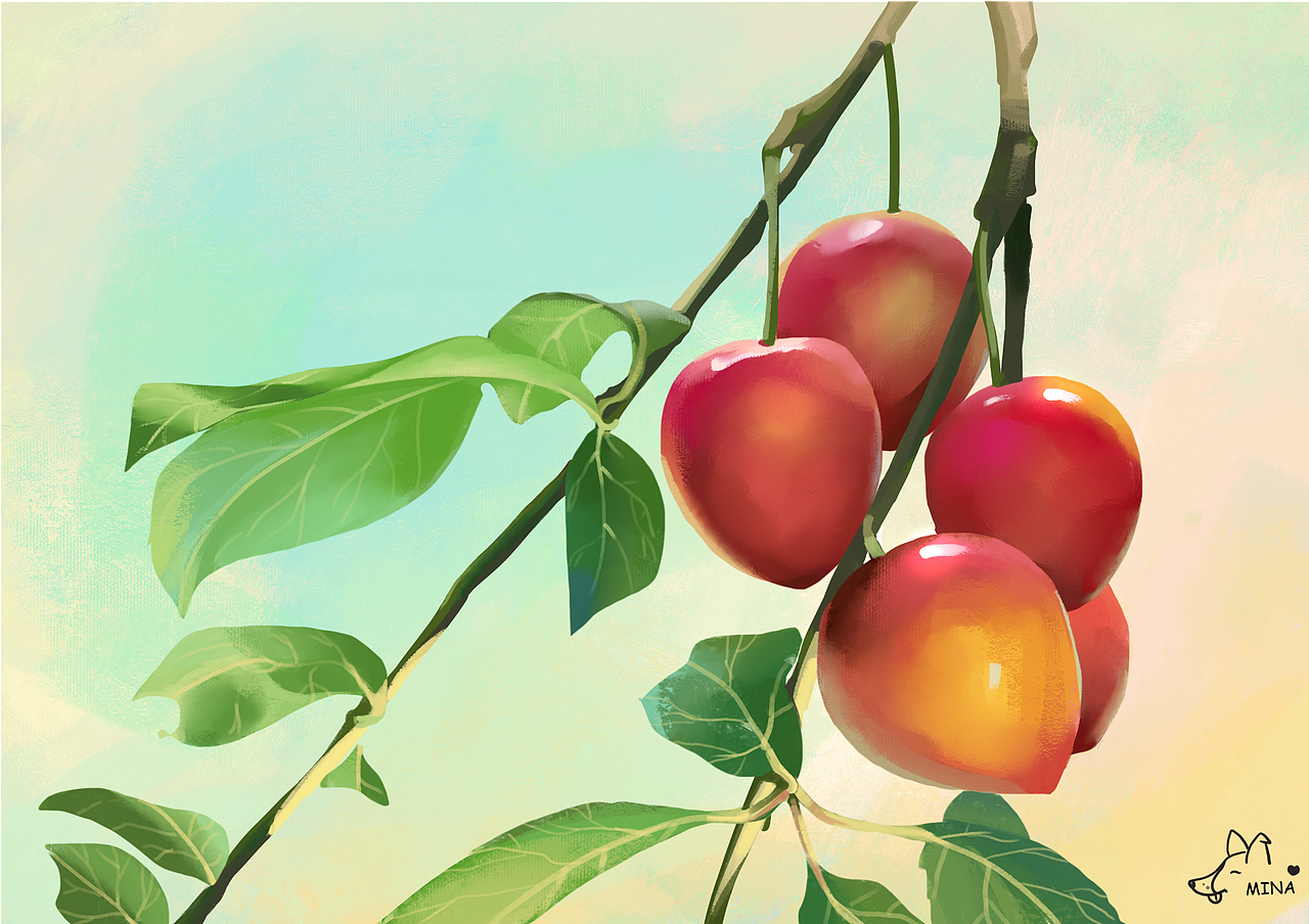 速涂风景照片小练习