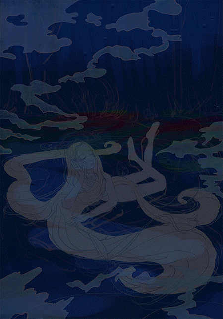 “秘境”，附绘制过程（图ZMTQ3NDA5NDE2） - 商业插画 - 站酷设计师野璐几原创素材 - 站酷ZCOOL