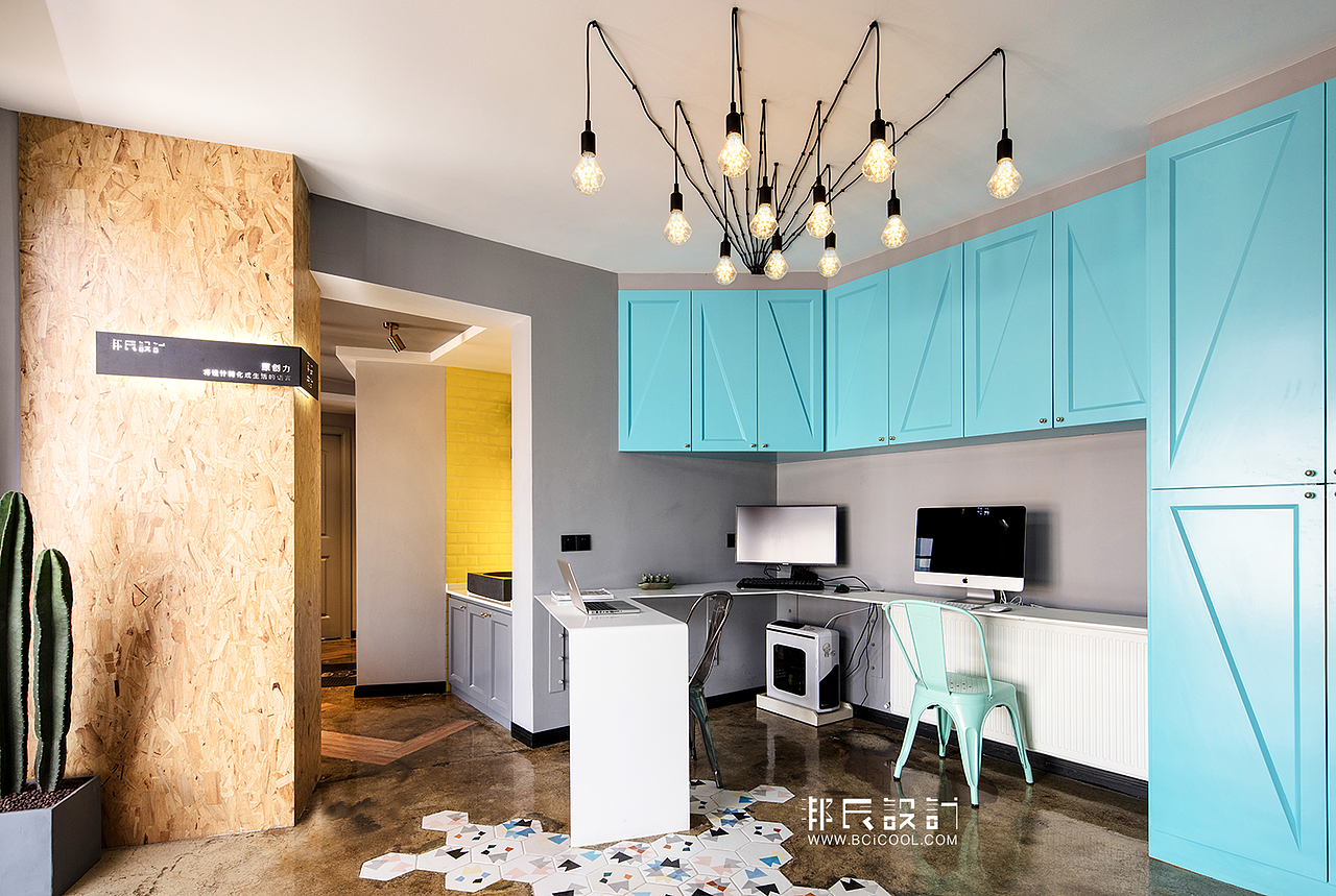 武汉邦辰设计 | 轻工业风 | 《初衷》（图ZOTg2MTM2NDA=） - 家装设计 - 站酷设计师武汉邦辰设计原创素材 - 站酷ZCOOL