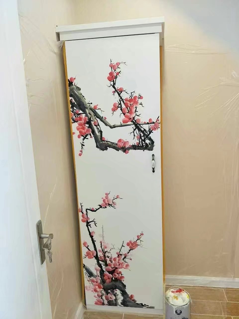 家具彩绘（图ZNzgyOTMwNDA=） - 新锐潮流插画 - 站酷设计师青岛绘美手绘壁画原创素材 - 站酷ZCOOL