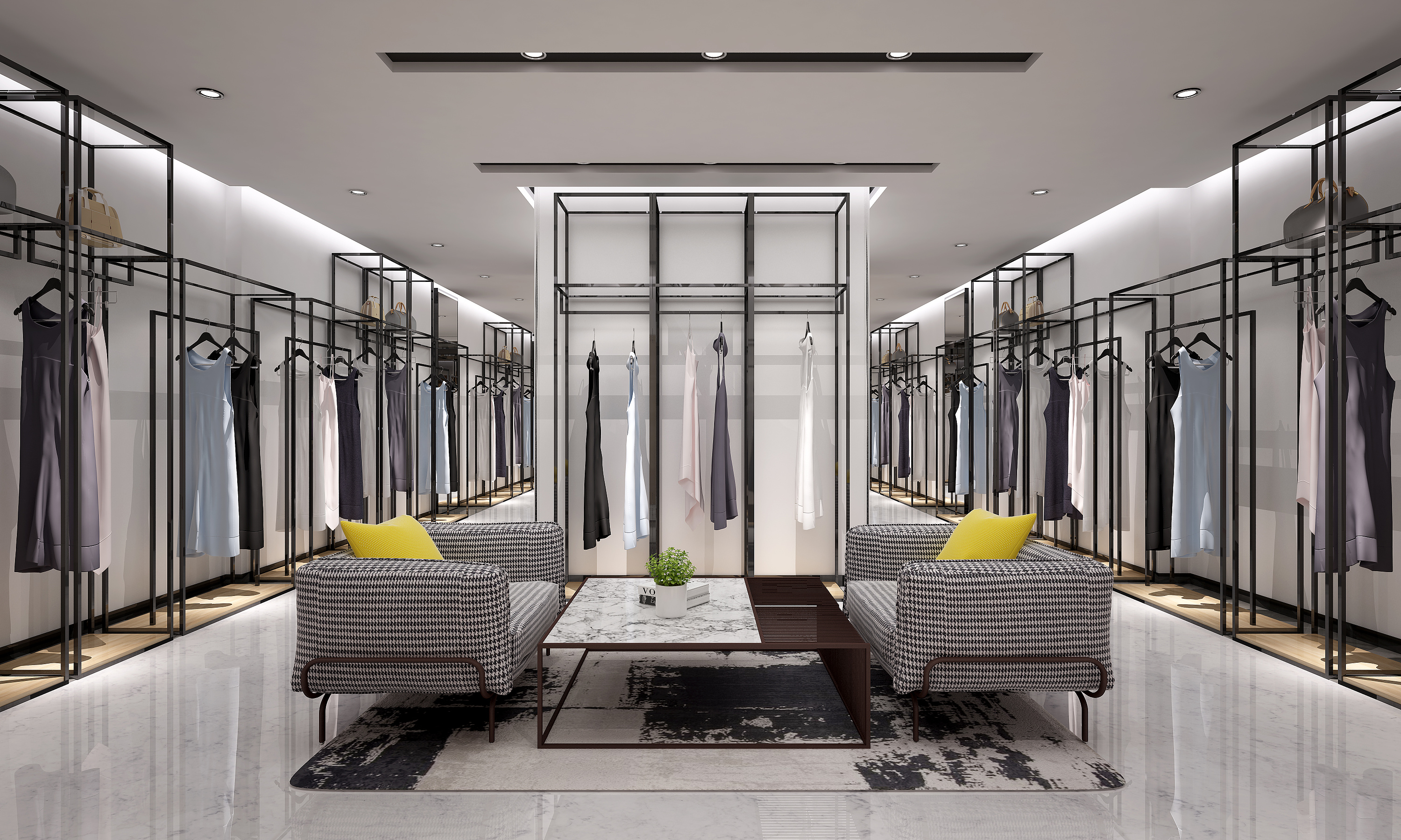 工业风服装店