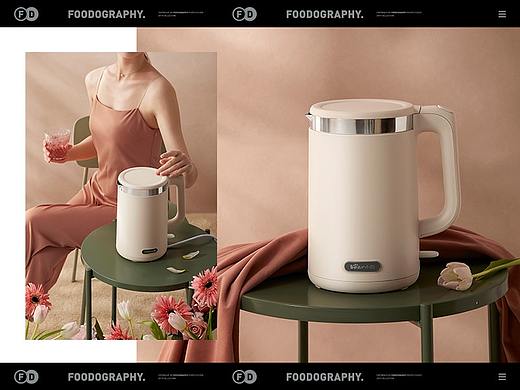 小家电摄影 | 小熊电热水壶 ✖ foodography