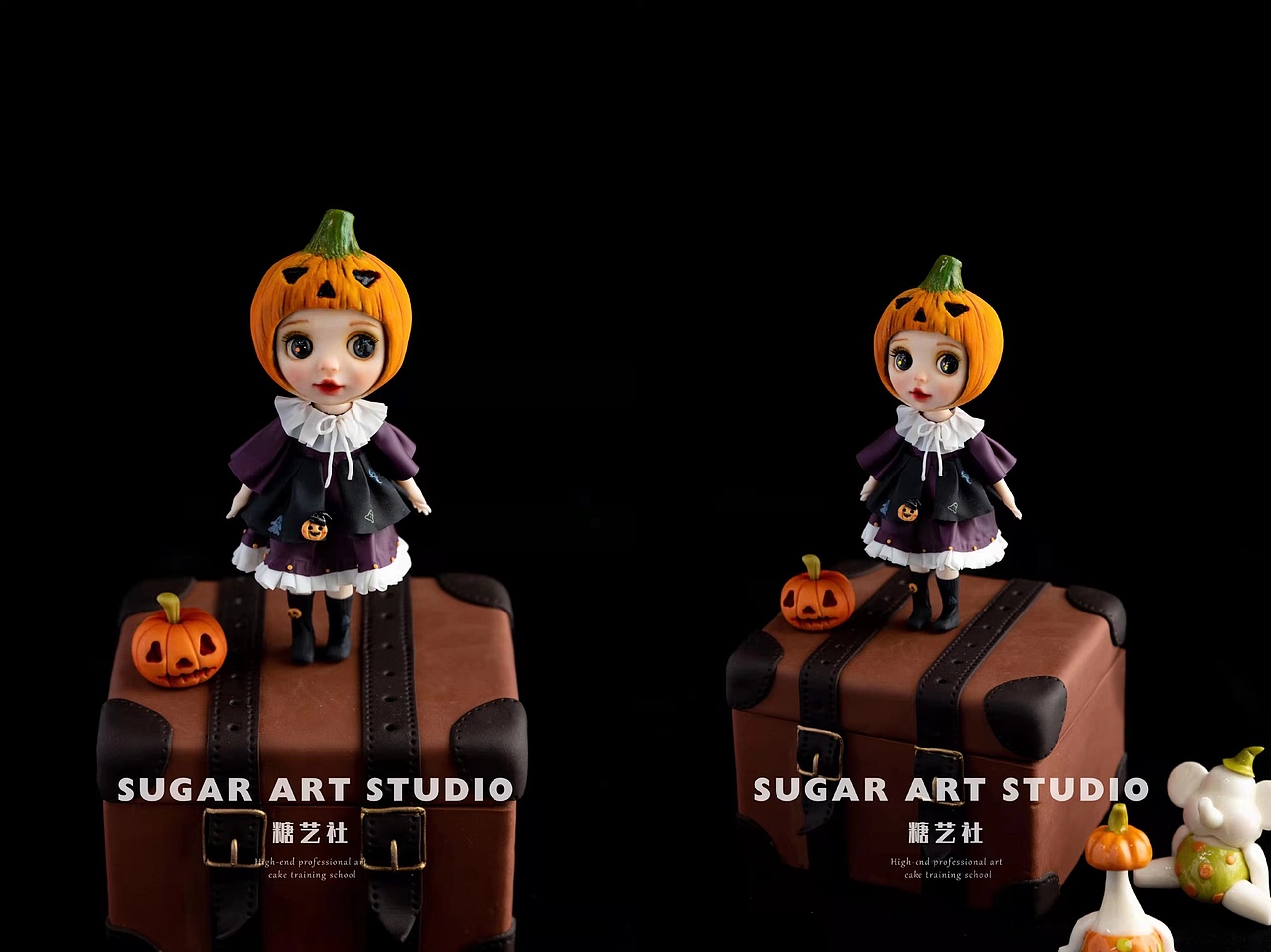 2021年翻糖卡通人偶作品汇总美食拍摄ob11娃娃拍摄