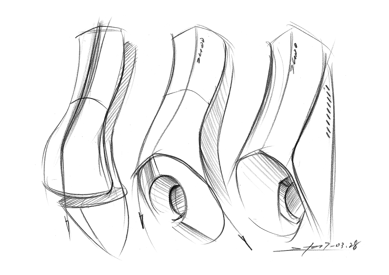 2017产品设计手绘3月一日一画