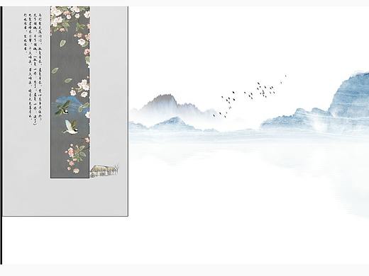 新中式简中整体背景墙