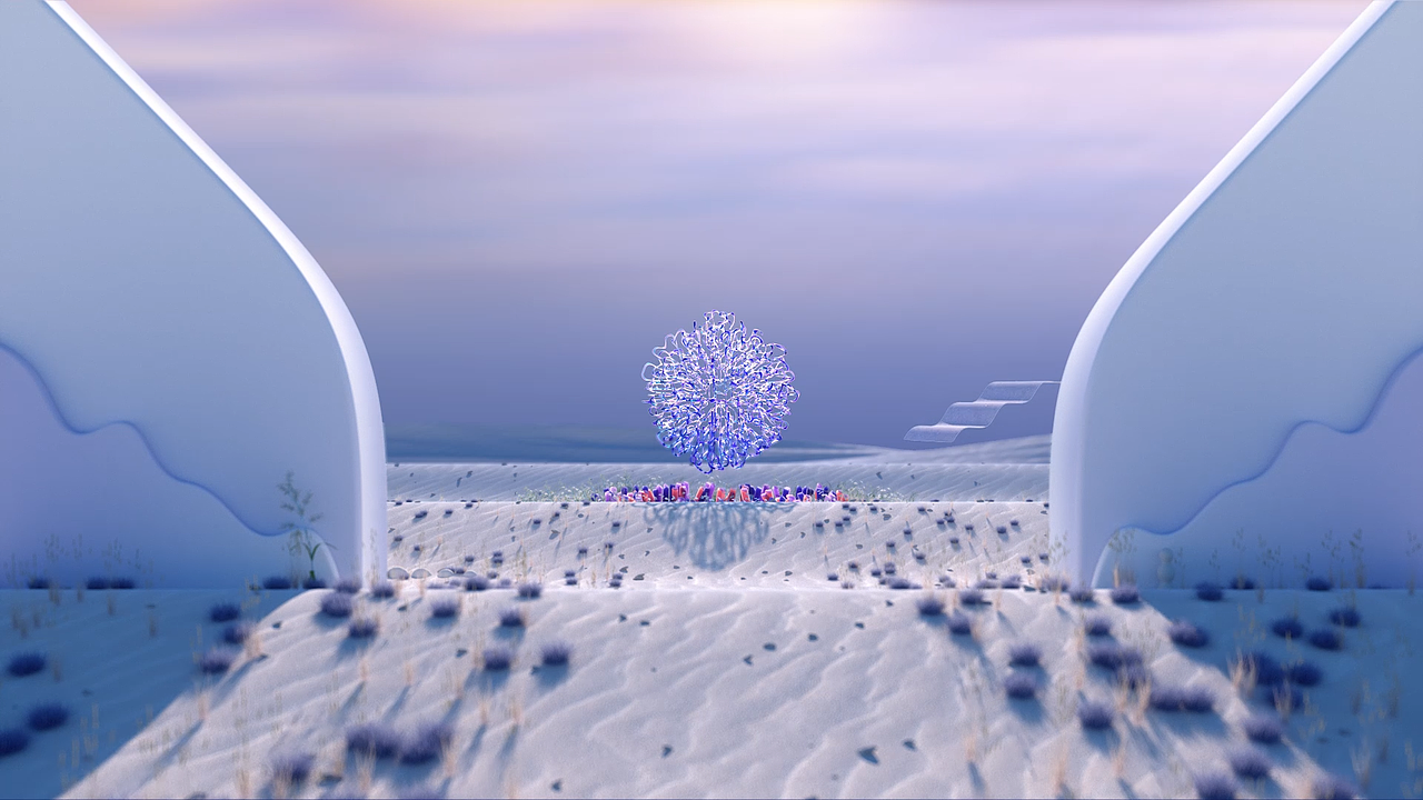 #houdini#c4d每月动态练习_第三月/reaction diffusion