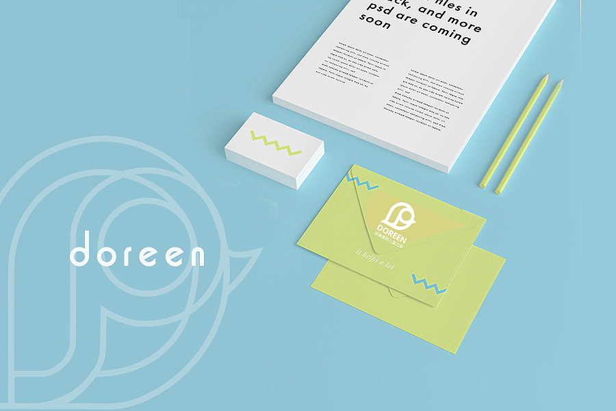 Doreen多琳国际儿童之家（图ZMTQzOTU4NzIw） - Logo - 站酷设计师小象儿Elephant原创素材 - 站酷ZCOOL