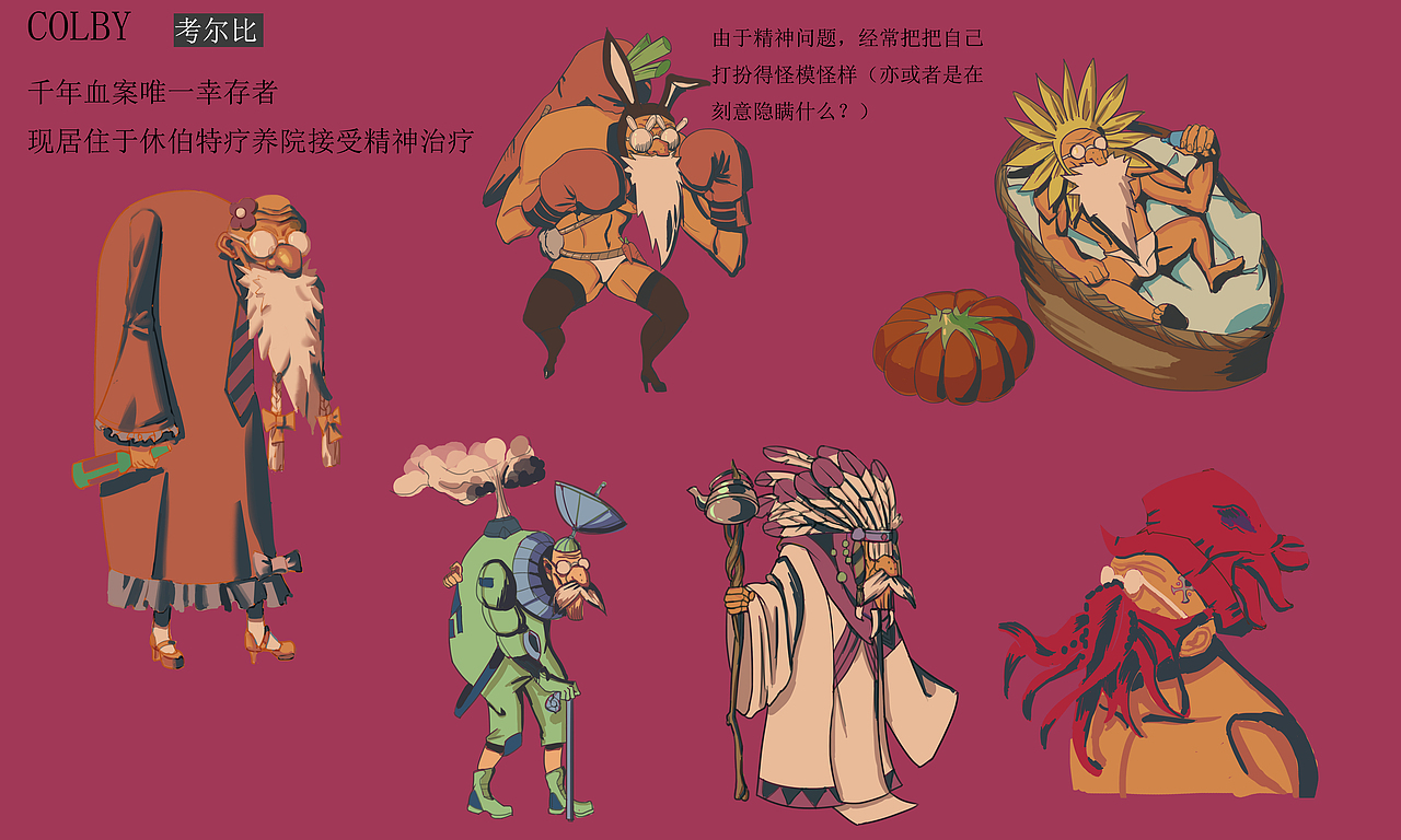 分裂（图ZMTE0OTkwNDY0） - 概念设定 - 站酷设计师六条大魔王原创素材 - 站酷ZCOOL