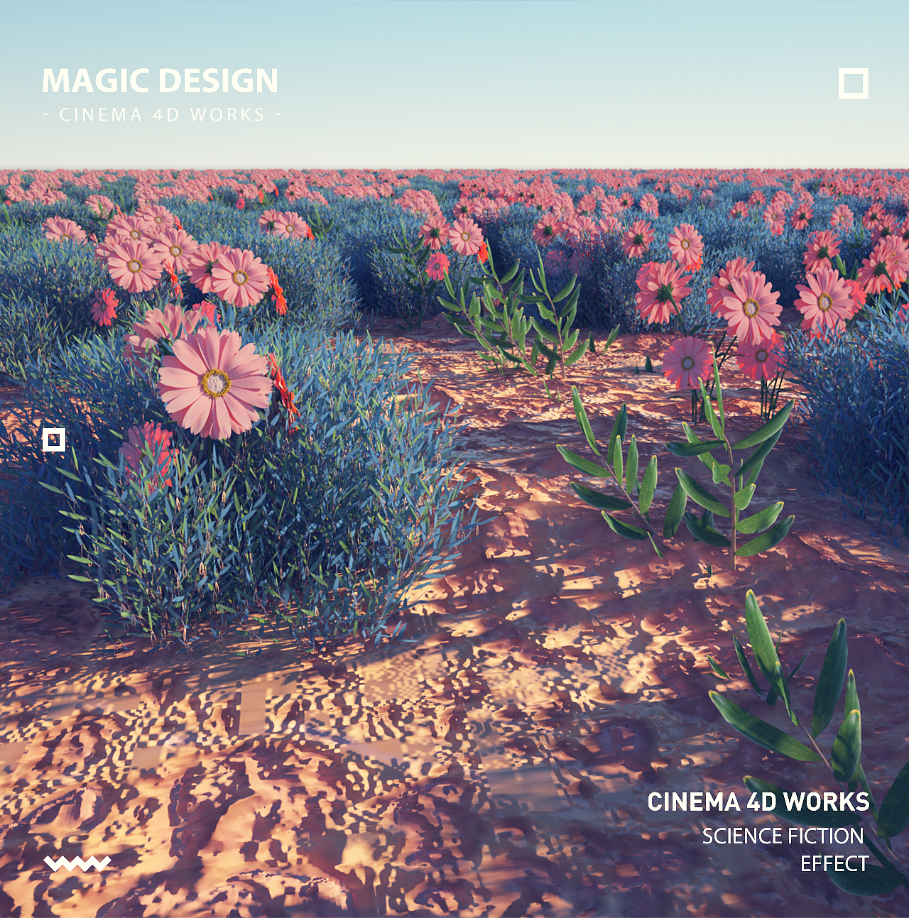 2018年MAGIC C4D作品集合（图ZMTE1MzkwNzg4） - 场景 - 站酷设计师靖哥教你做C4D原创素材 - 站酷ZCOOL